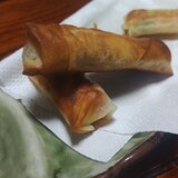 鶏むねで春巻き